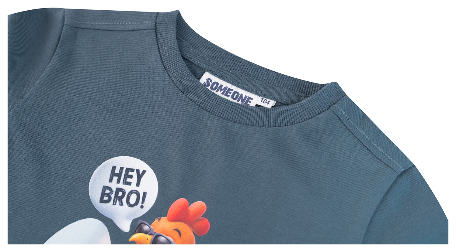 Someone Boy Langarmshirt Hey Bro!