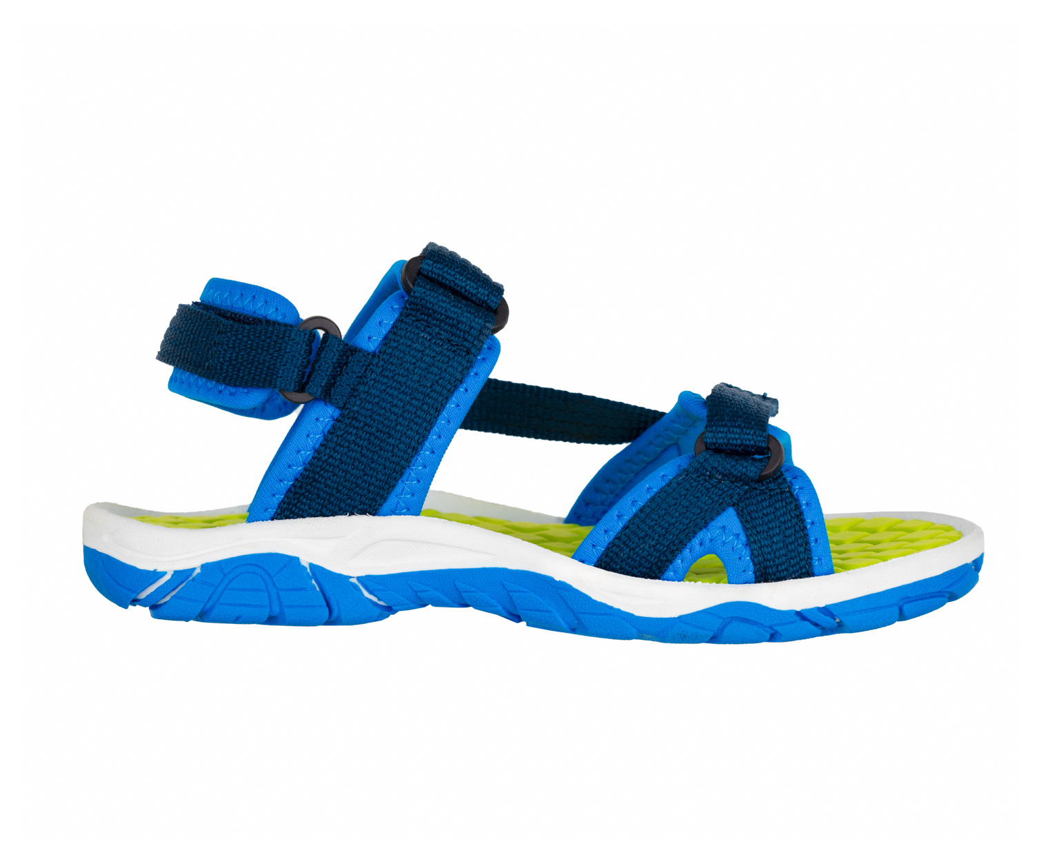 Trollkids Oslofjord Sandalen navy/lime