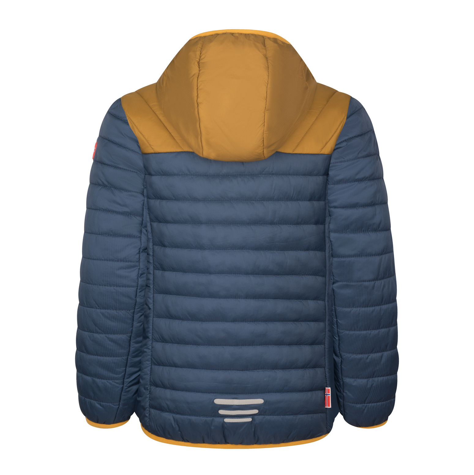 Trollkids Eikefjord Steppjacke Bronze Mystic Blue
