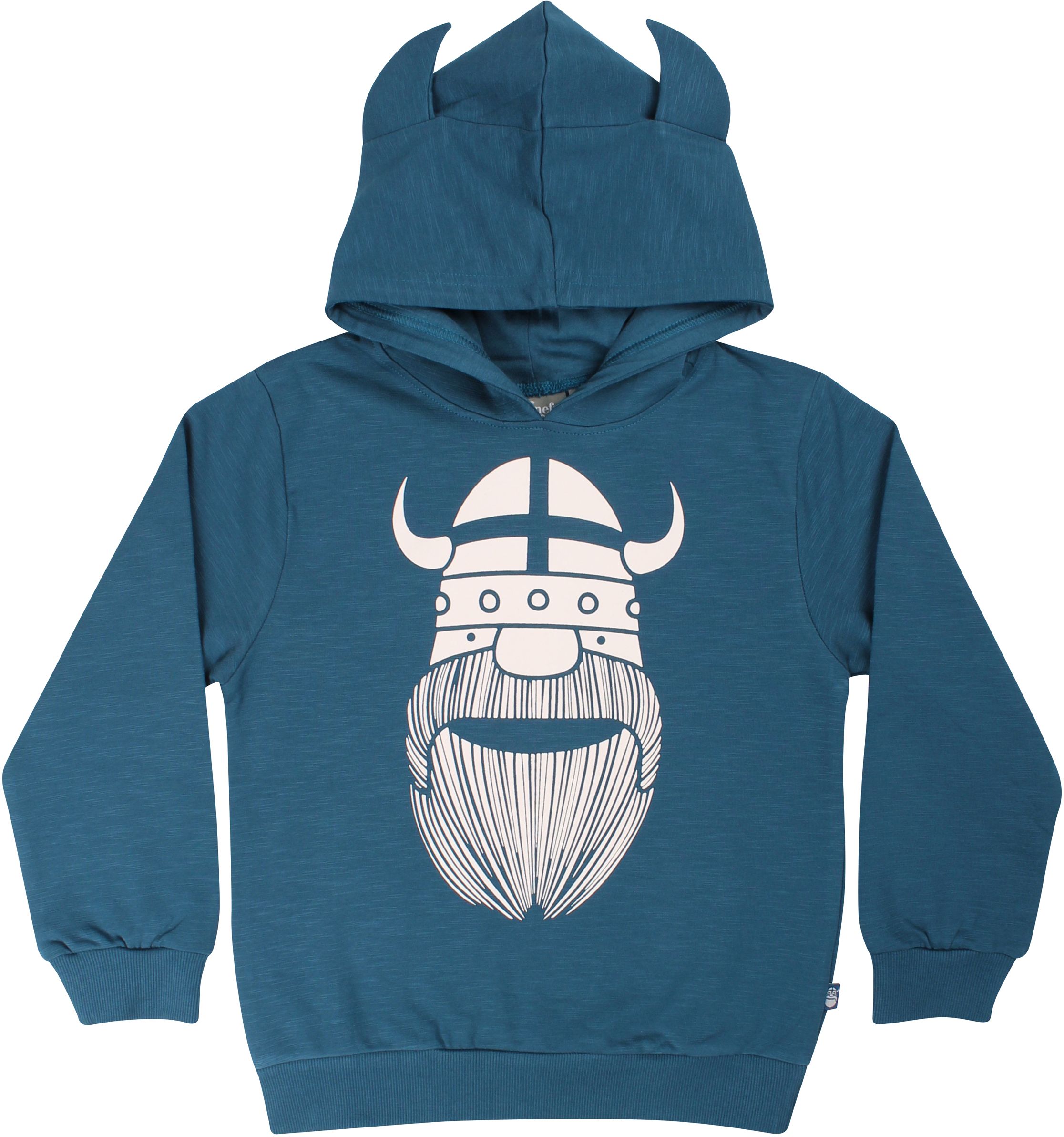 Danefae ORGANIC Hoodie Warrior Erik stone blue