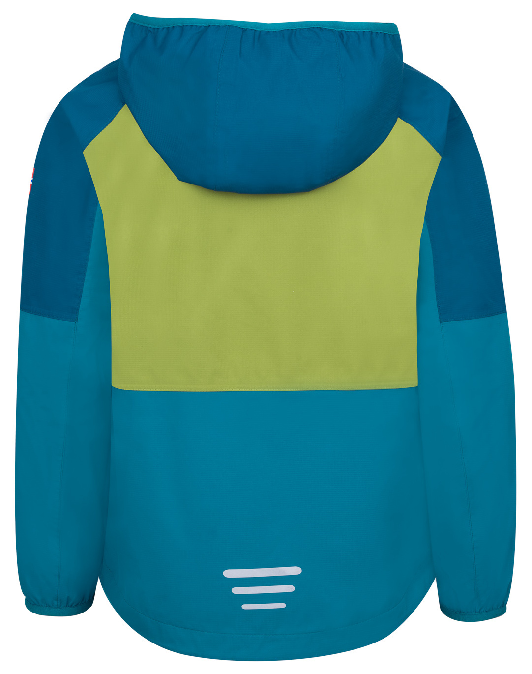 Trollkids Bjordal Regen Jacke madeira blue/lagoon green