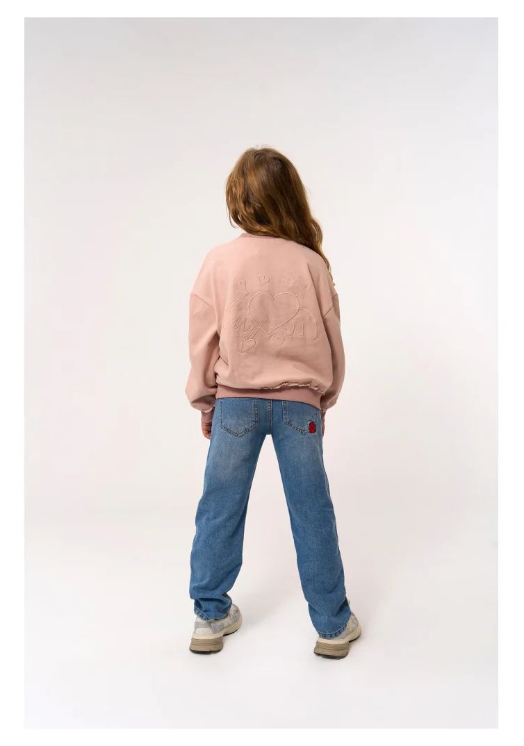 The New Girl Sweatshirt Adobe Rose