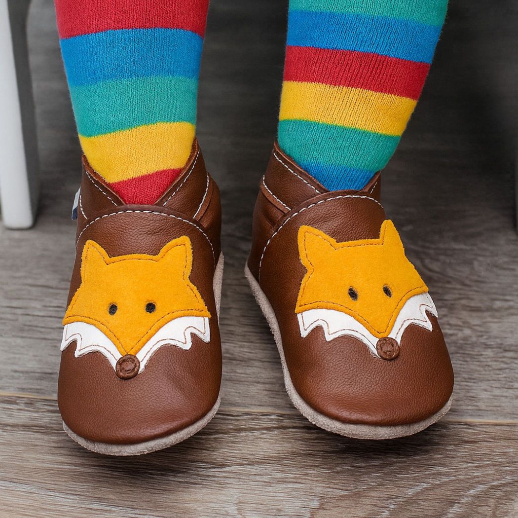 Inch Blue Lederpuschen Mr. Fox