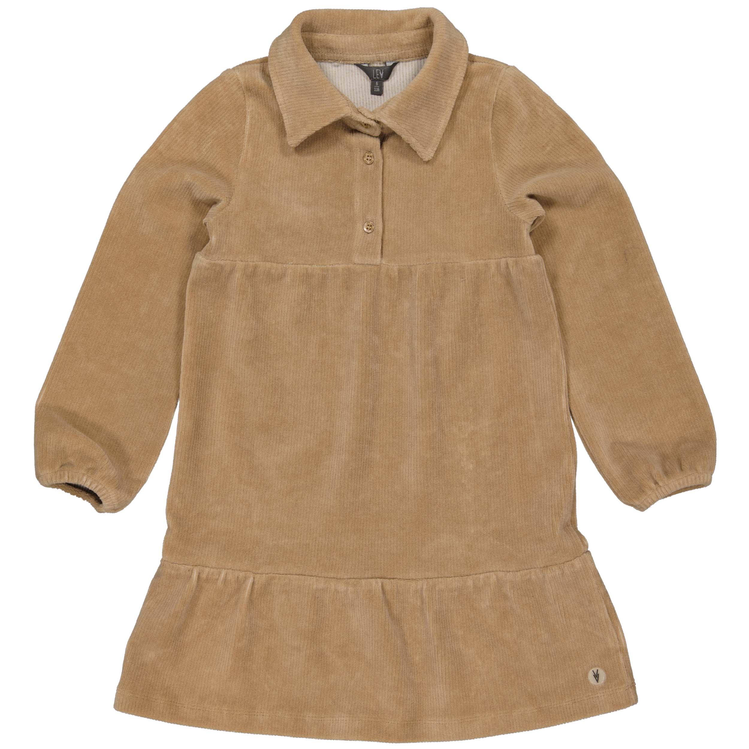 Levv Kleid Cord Sand Nomad