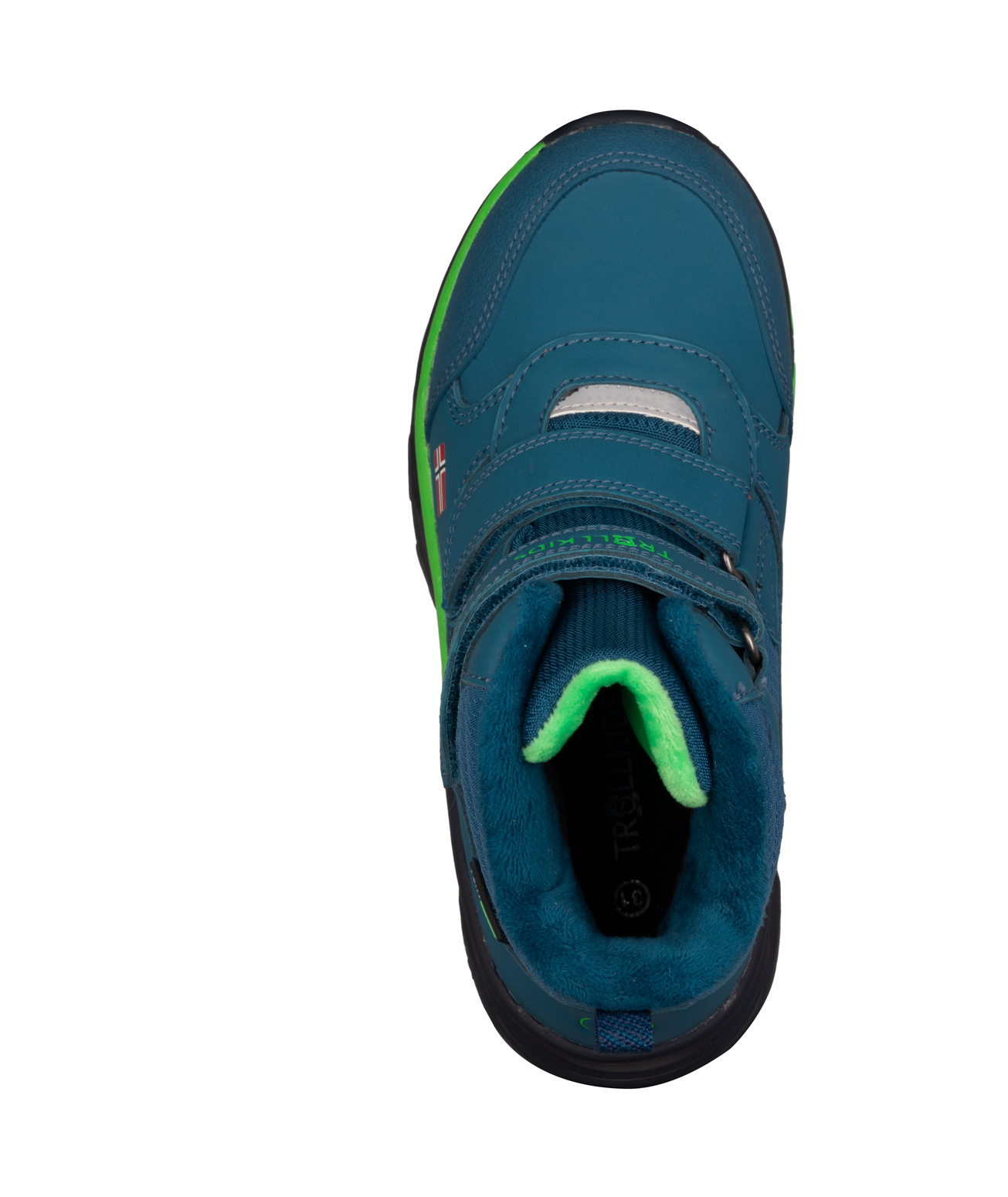 Trollkids Hafjell Tex Winter Boots Dark Marine/Fresh Green