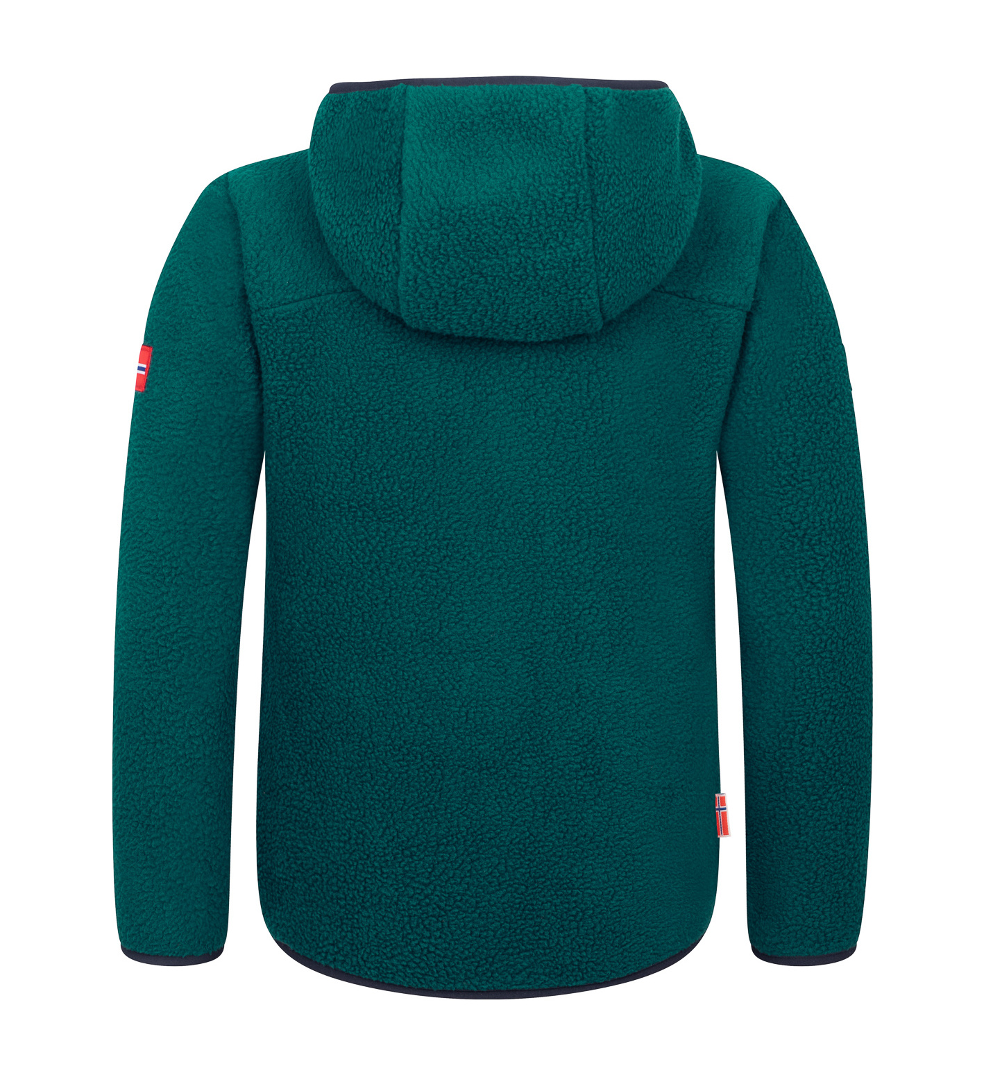 Trollkids Aurlandsfjord Fleece Jacke Midnigt Petrol