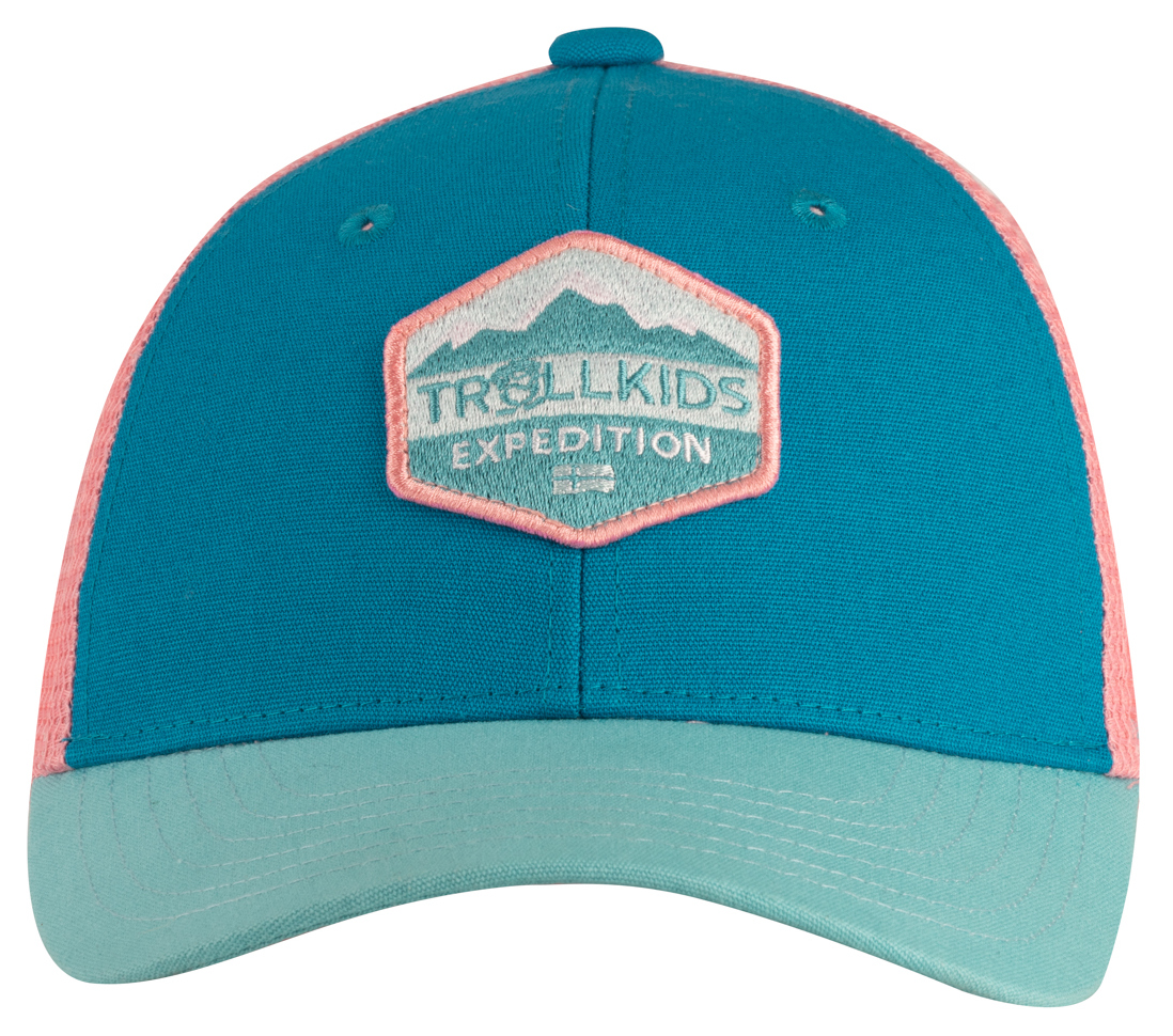 Trollkids Femund Cap harbor blue/aqua haze