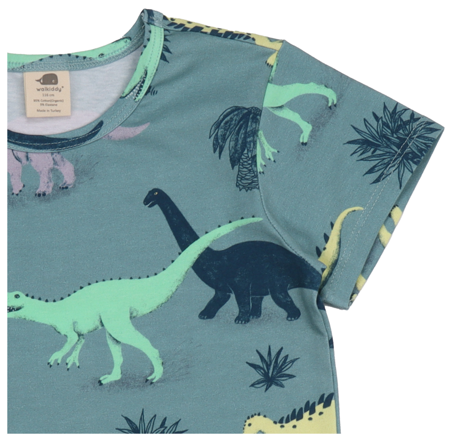 Walkiddy T-Shirt Running Dinosaurs