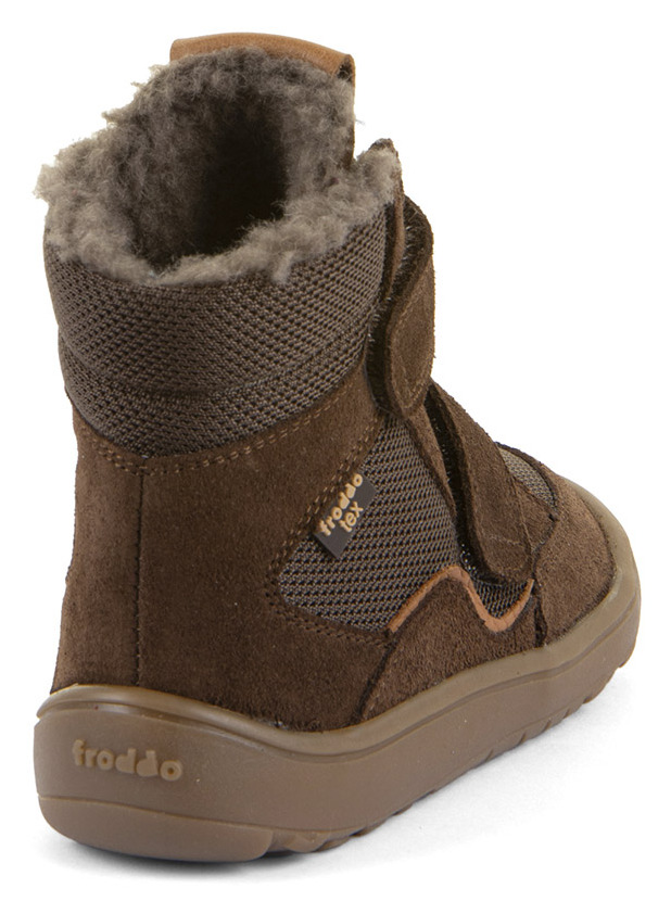 Froddo Barfuss Tex Winterboot Dark Braun