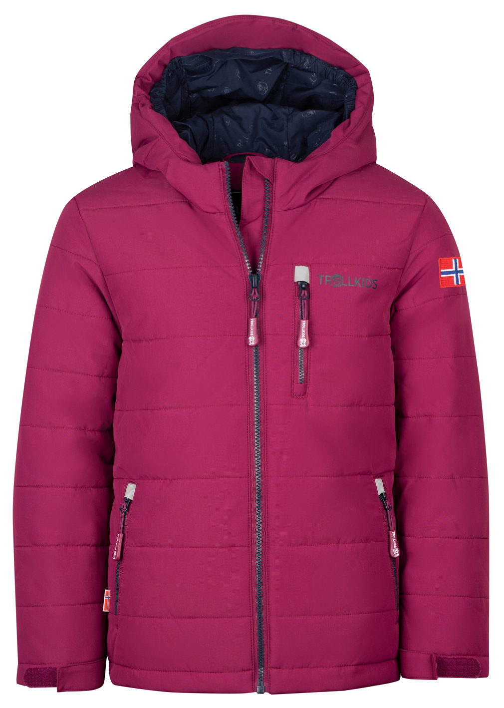 Trollkids Hemsedal XT Winterjacke Plum Navy
