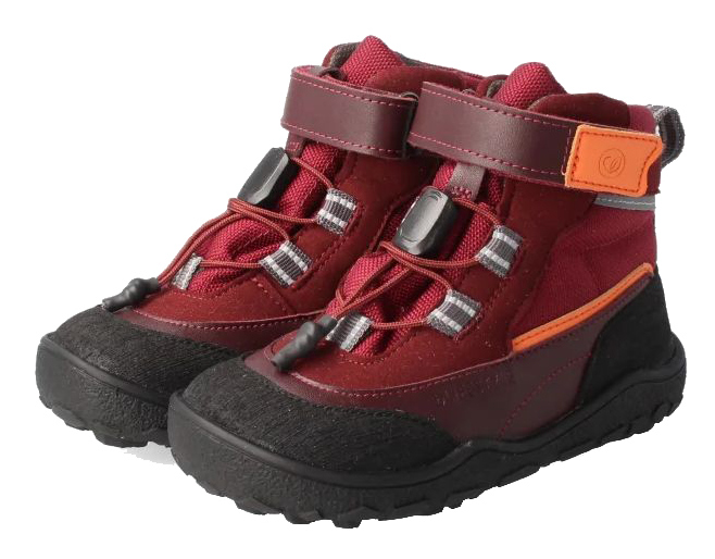 bLIFESTYLE Barfussschuh Tex Landschildkröte Kids bordeaux