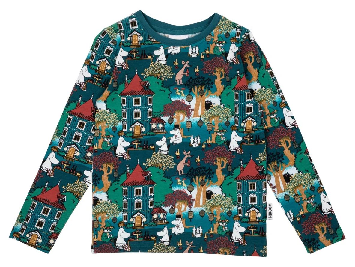 Martinex Langarmshirt Festivity blue