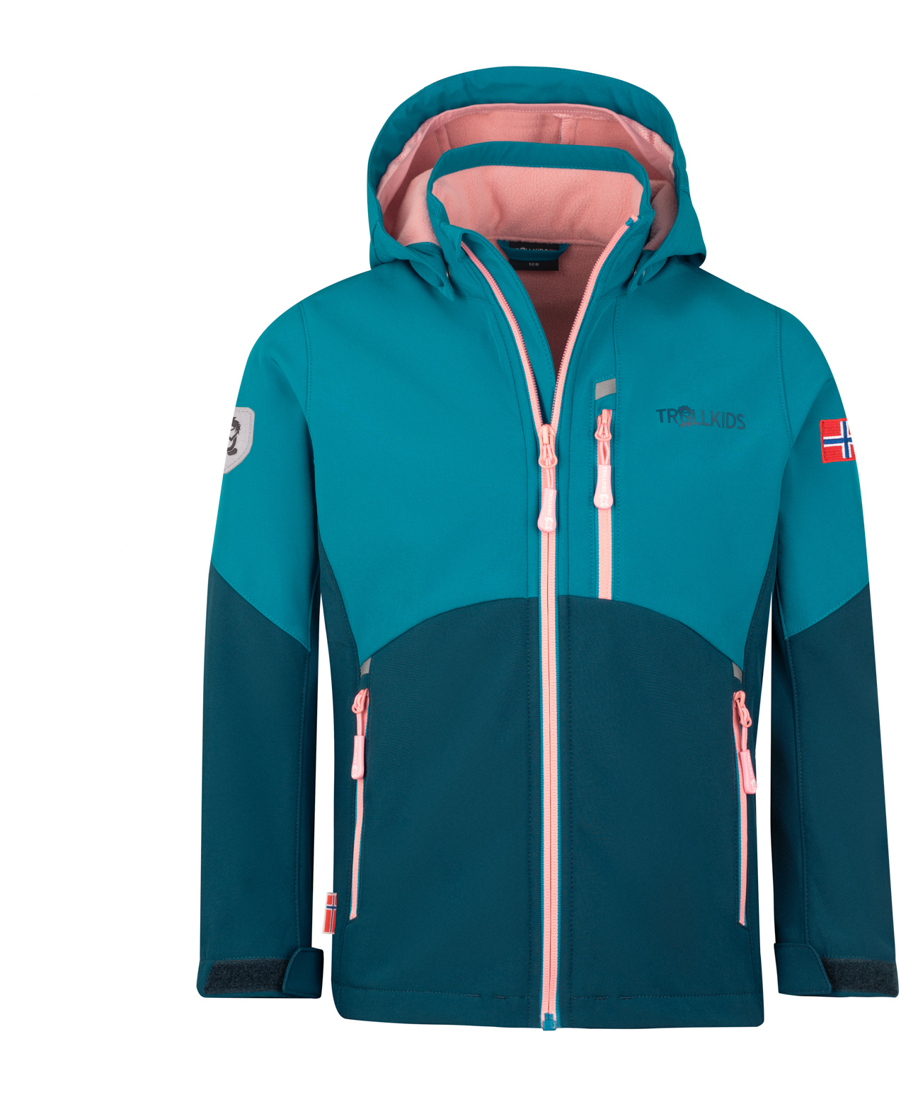 Trollkids Girl Balestrand Softshelljacke Harbour Blue