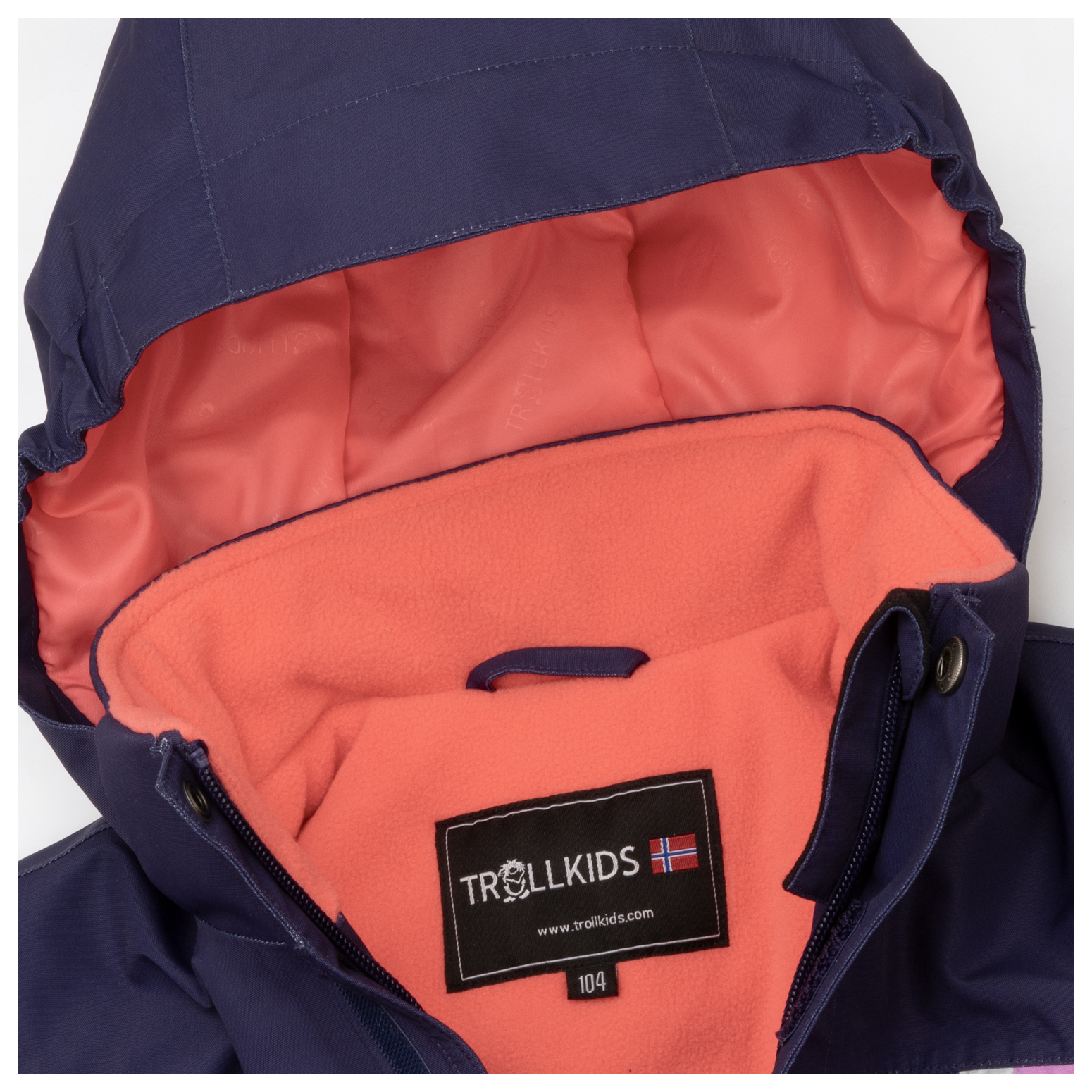 Trollkids Isfjord Snowsuit XT Deep Violet/Light Violet