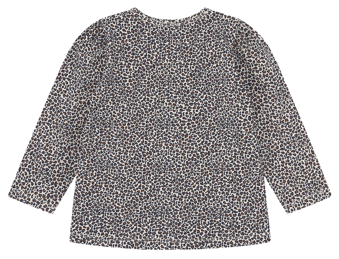 Hust & Claire Girl Langarmshirt Baby Leo Wheat Melange