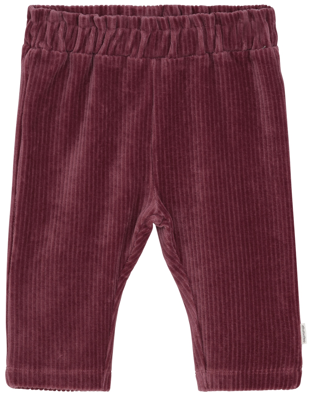Minymo Baby Girl Hose Velour rose