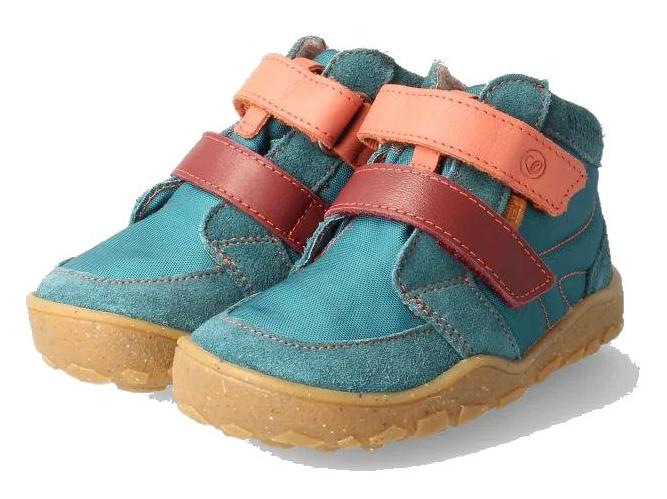 bLIFESTYLE Barfussschuh Tex Biber Kids petrol