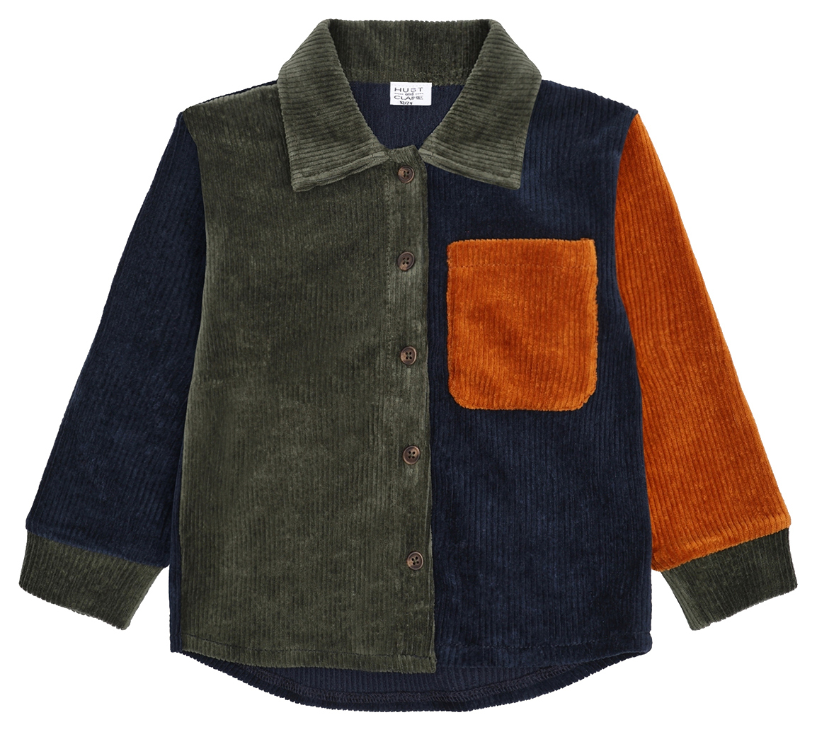 Hust & Claire Cord Hemd Ravn Ribbed velour Deep Ivy