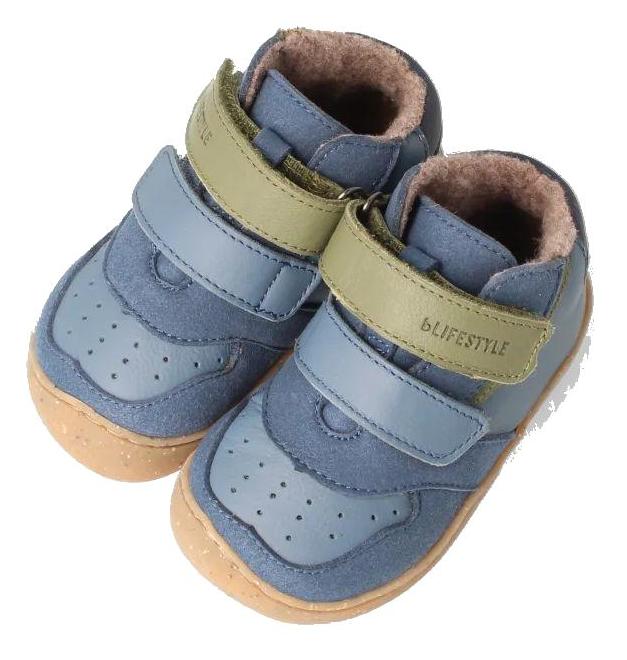 bLIFESTYLE Barfussschuh Anurafrosch Baby meerblau