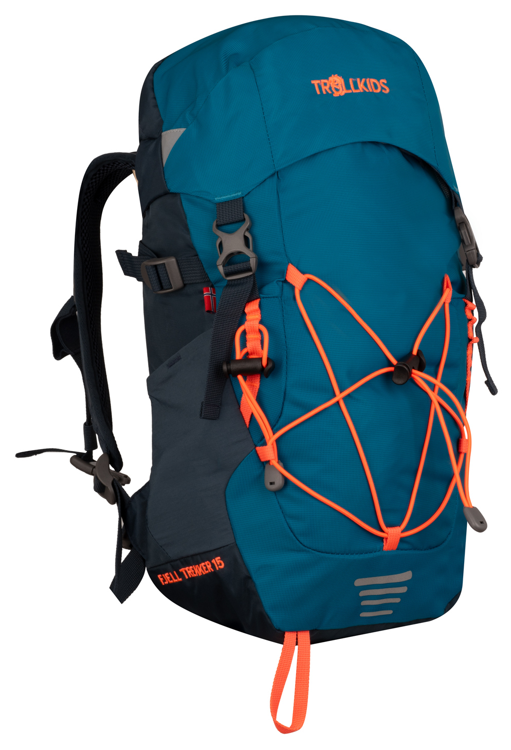 Trollkids Rucksack Fjell Trekker 15 atlantic blue/dark navy