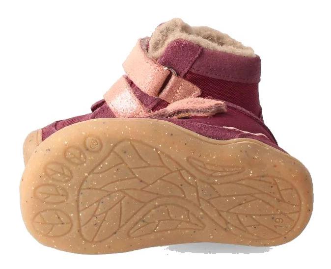 bLIFESTYLE Winterschuh Eisbär Baby pflaume