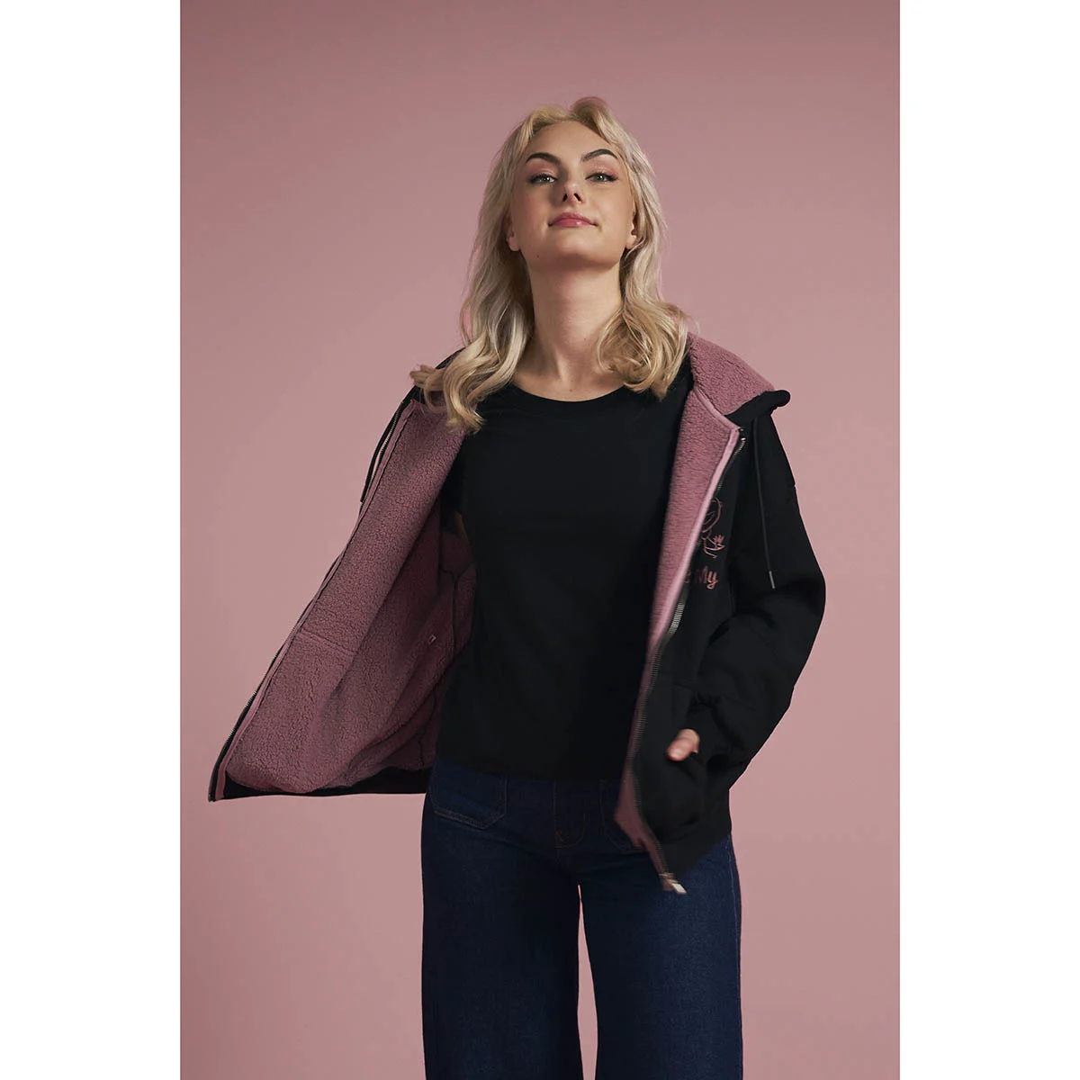 Martinex Enna Winter Hoodie My Black Gr. S