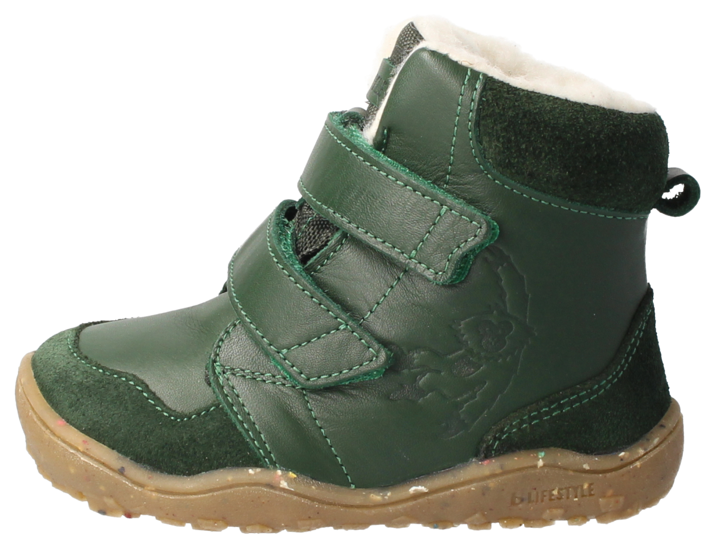 bLIFESTYLE Barfuß Winterschuh Gibbon TEX waldgrün