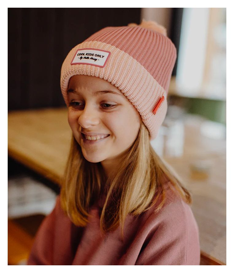 Hello Hossy Wintermütze Block Blush