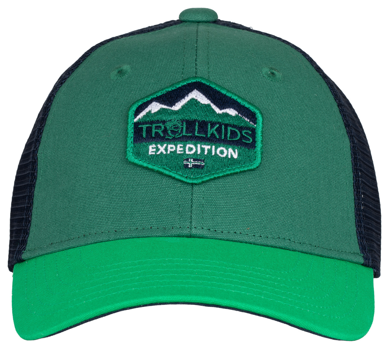 Trollkids Femund Cap jungle green/emerald green