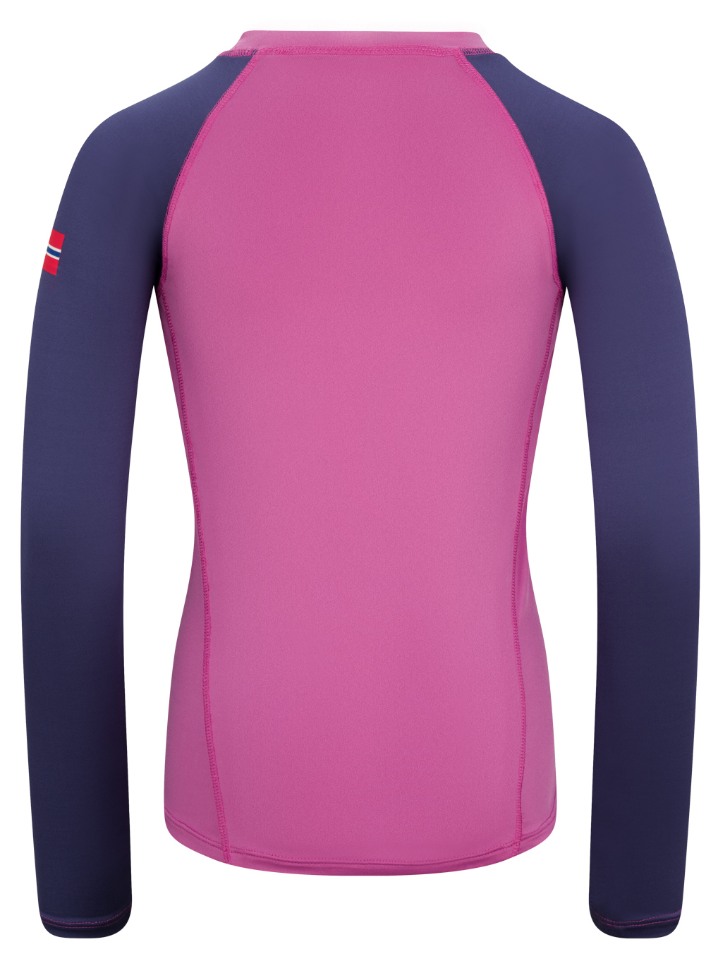 Trollkids Kvalvika Surf UV-Shirt mallow pink/violett blue