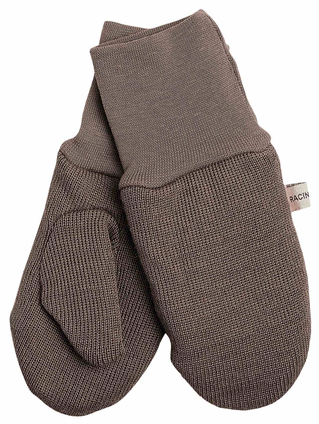 Racing Kids Fausthandschuhe Wolle light brown