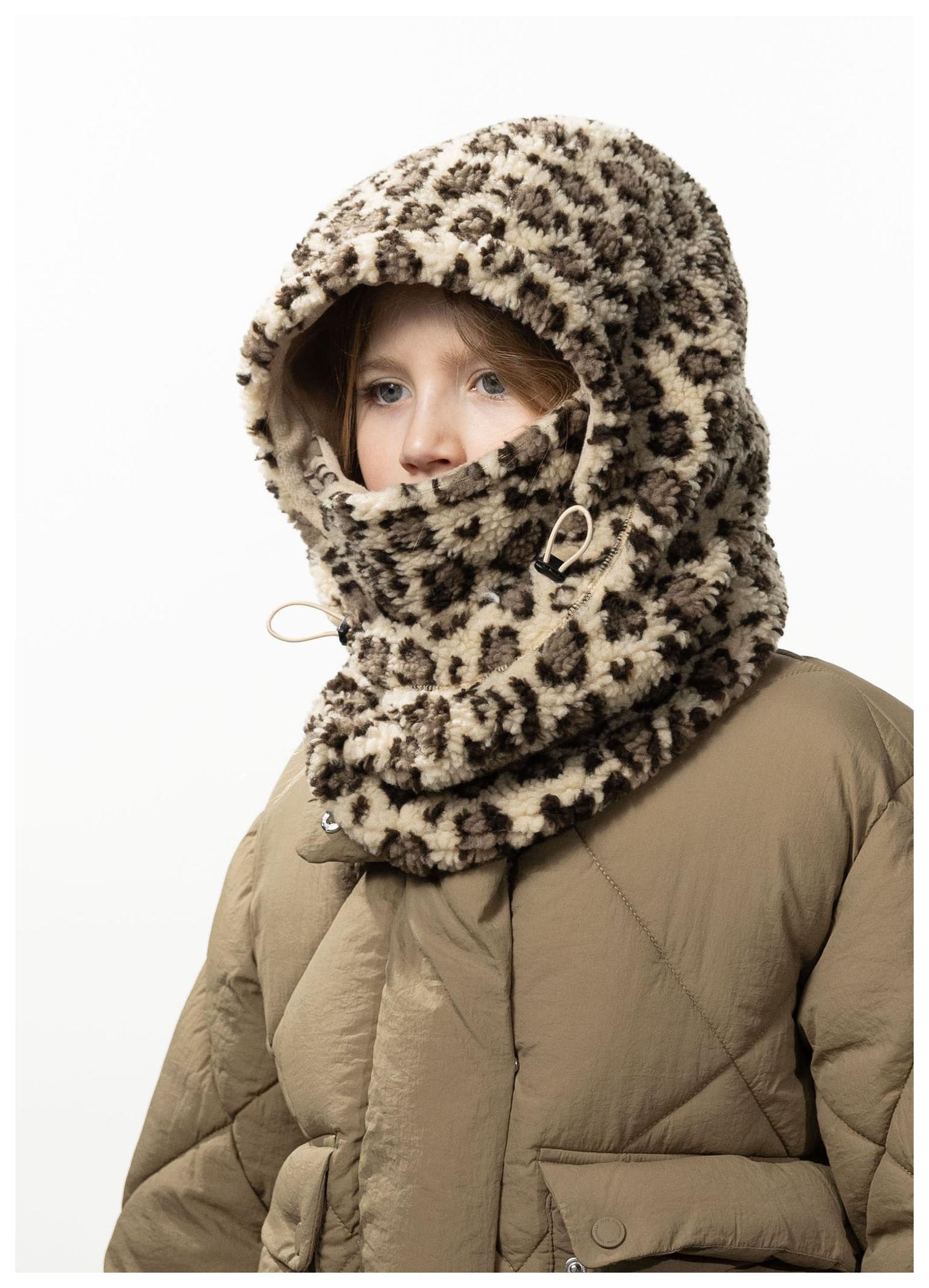 Barts Wintermütze Yaraa Hood print beige, Gr. 55