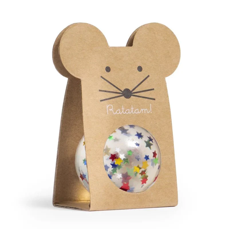 Ratatam Mouse Bouncy Ball Starry 4,3cm