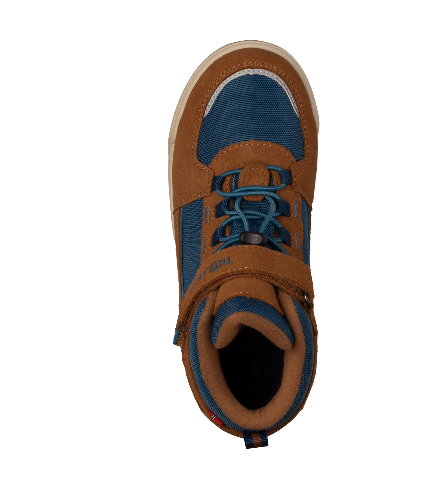 Trollkids Gryllefjord Mid Cut Boots Almond/Madeira Blue