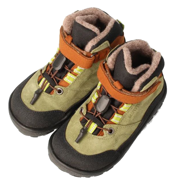 bLIFESTYLE Barfussschuh Tex Steinbock Kids khaki