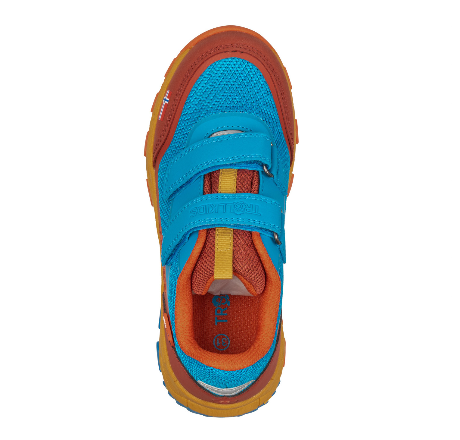 Trollkids Preikestolen Hiker red clay/ dynamic blue