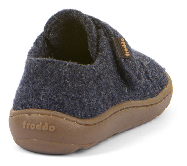 Froddo Barfuß Hausschuhe Wooly Dark Blue