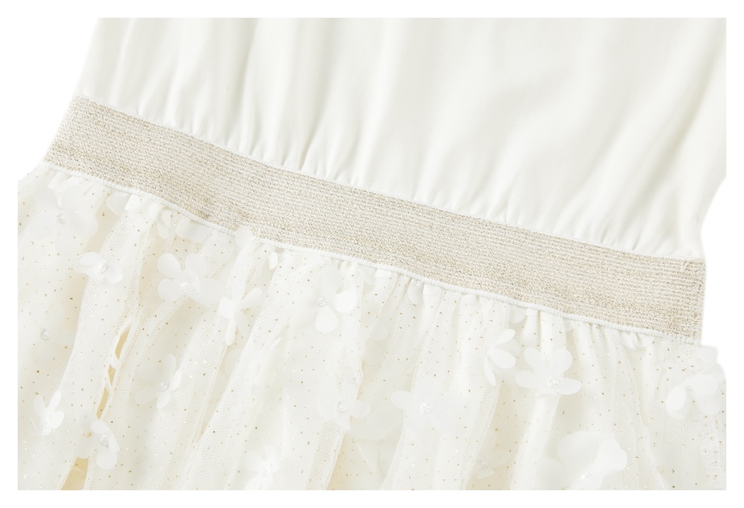 Someone Kleid Tüll white
