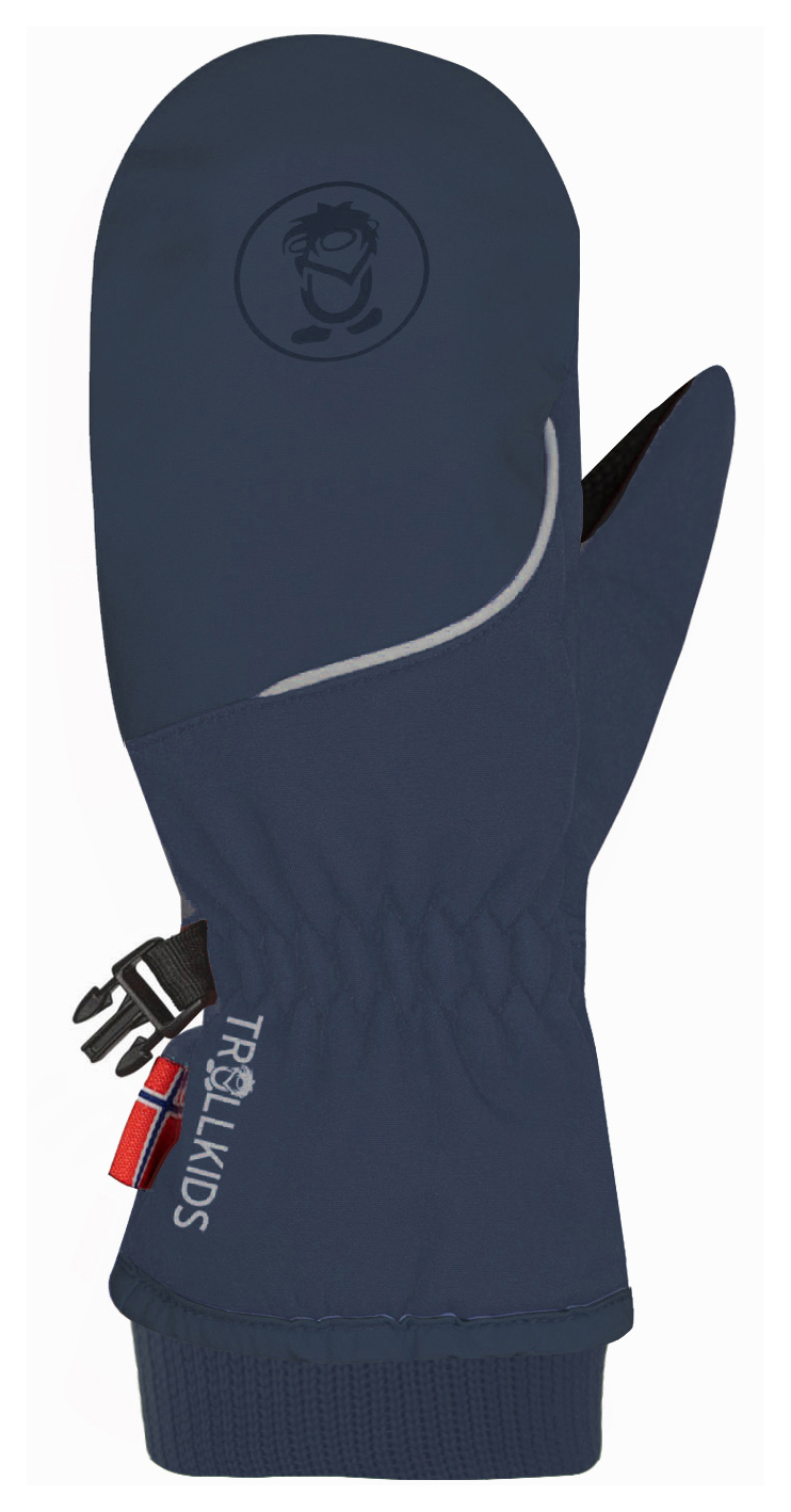 Trollkids Trolltunga Softshell Fausthandschuhe Navy
