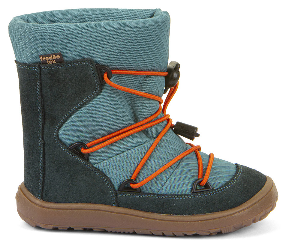 Froddo Barfuß Boot Tex Track Wool Petrol