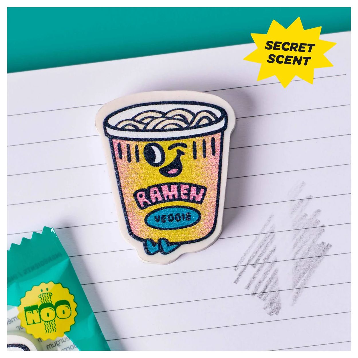 OMY AST ERASER BUDDIES grün Noo