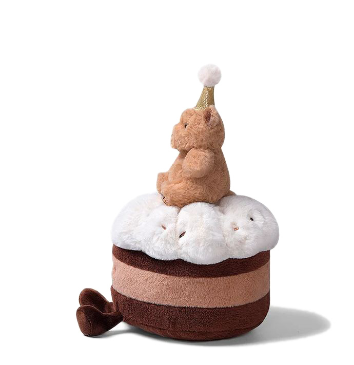 Hugs Raffles Bear Birthday Cake 22 cm