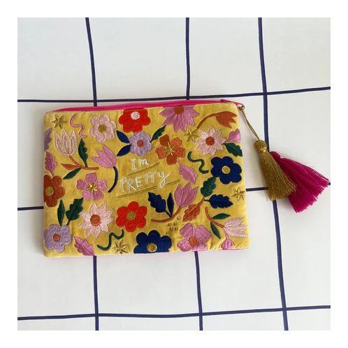House of disaster Clutch 'I'm Pretty, Pretty Damn Brilliant' 18.5 x 24.6 x 1.7 cm