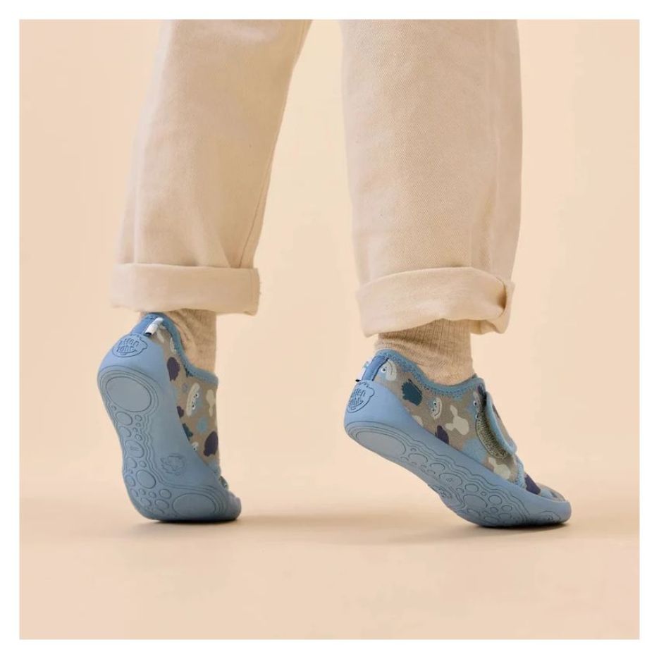 Affenzahn Slipper Hausschuhe Cotton Movy Hai