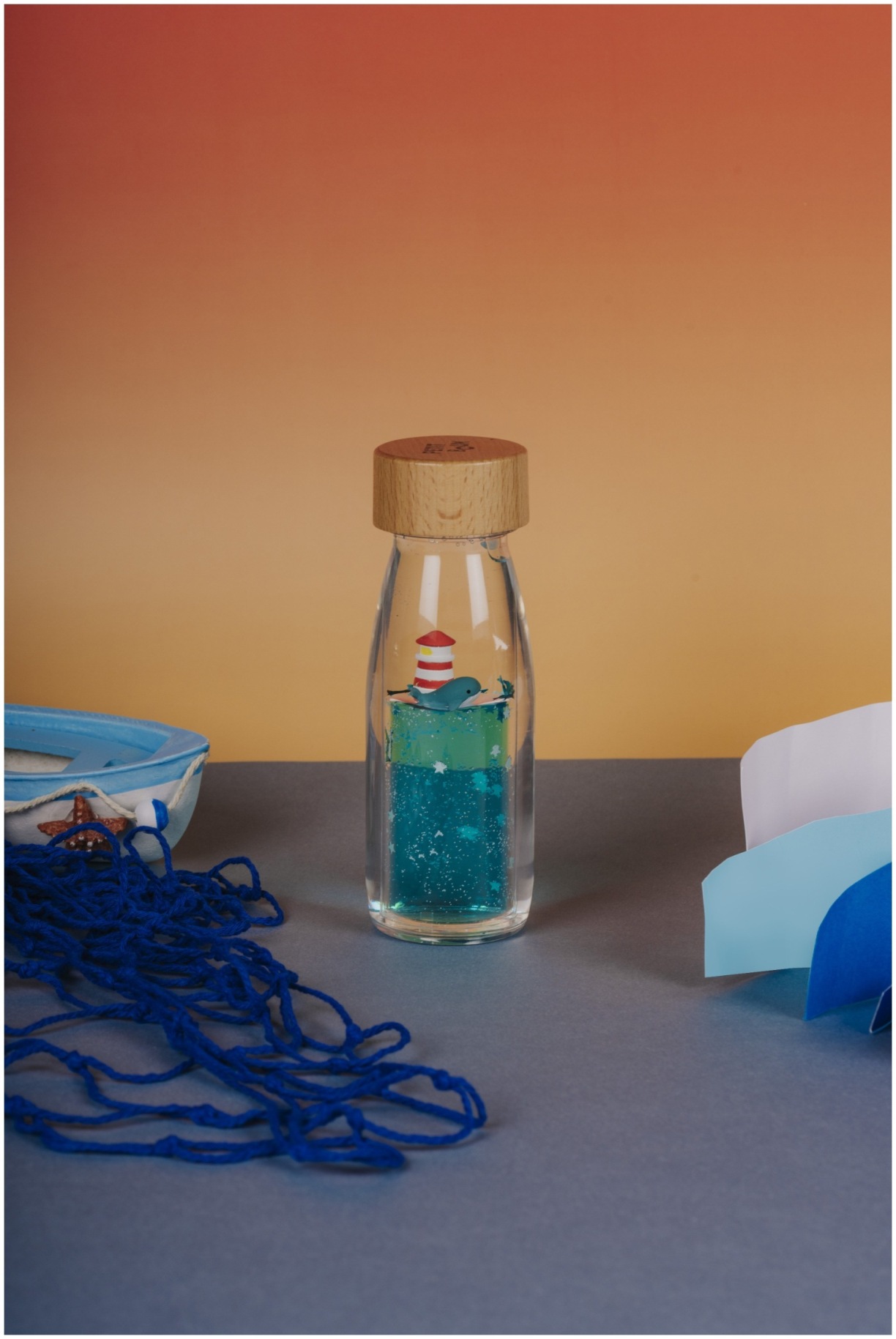 Petit Boum Move Bottle Whale calm