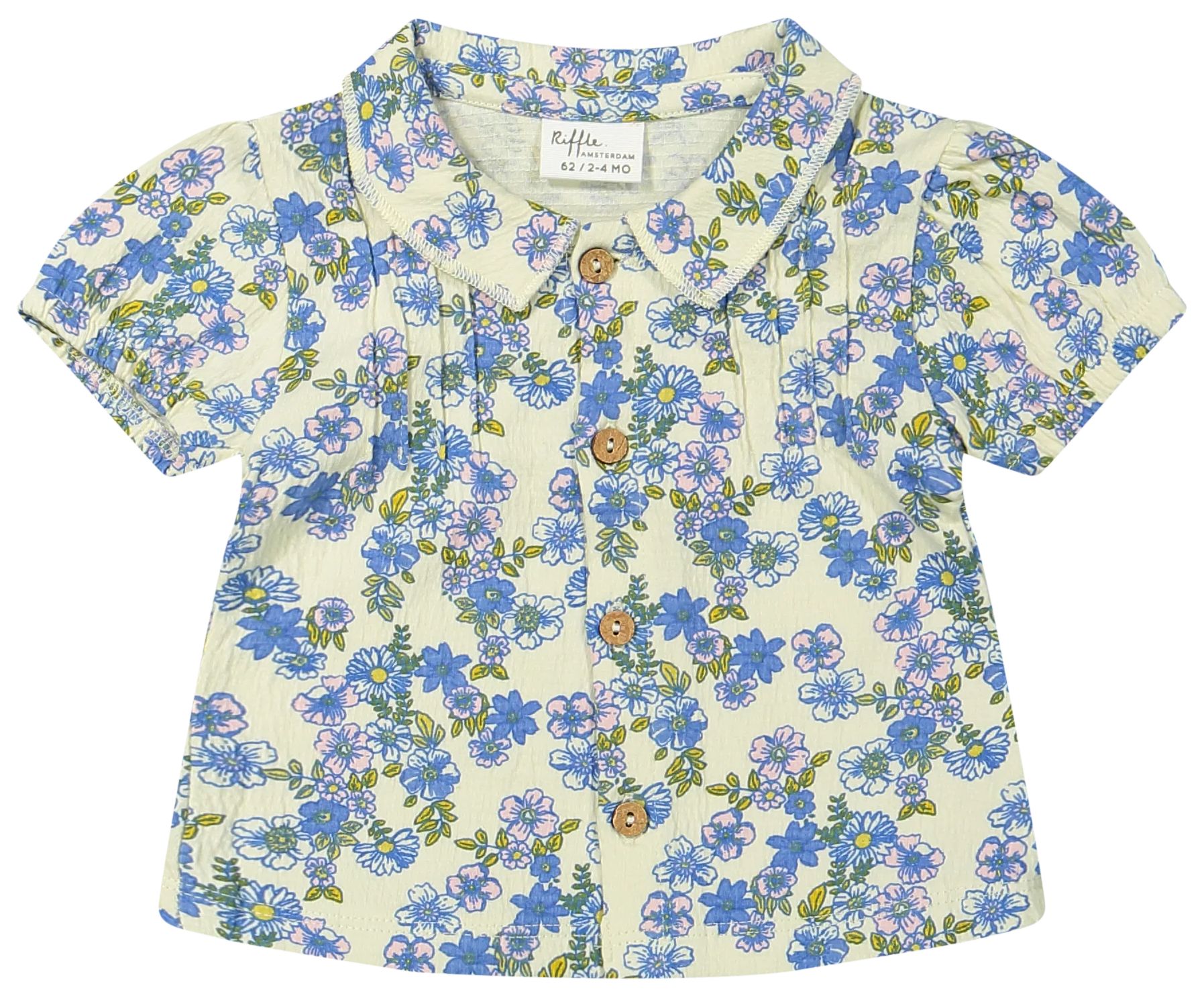 Riffle Bluse Caro AOP Flower