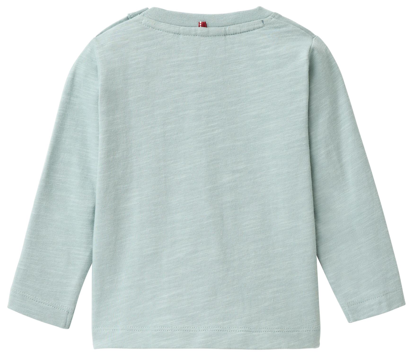 PWO Boy Langarmshirt Lama petrol