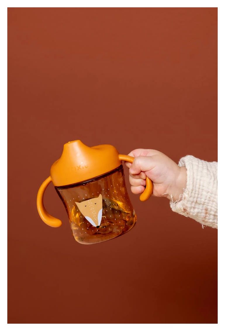 trixie Trinklerntasse mit Griffen - Mr. Fox