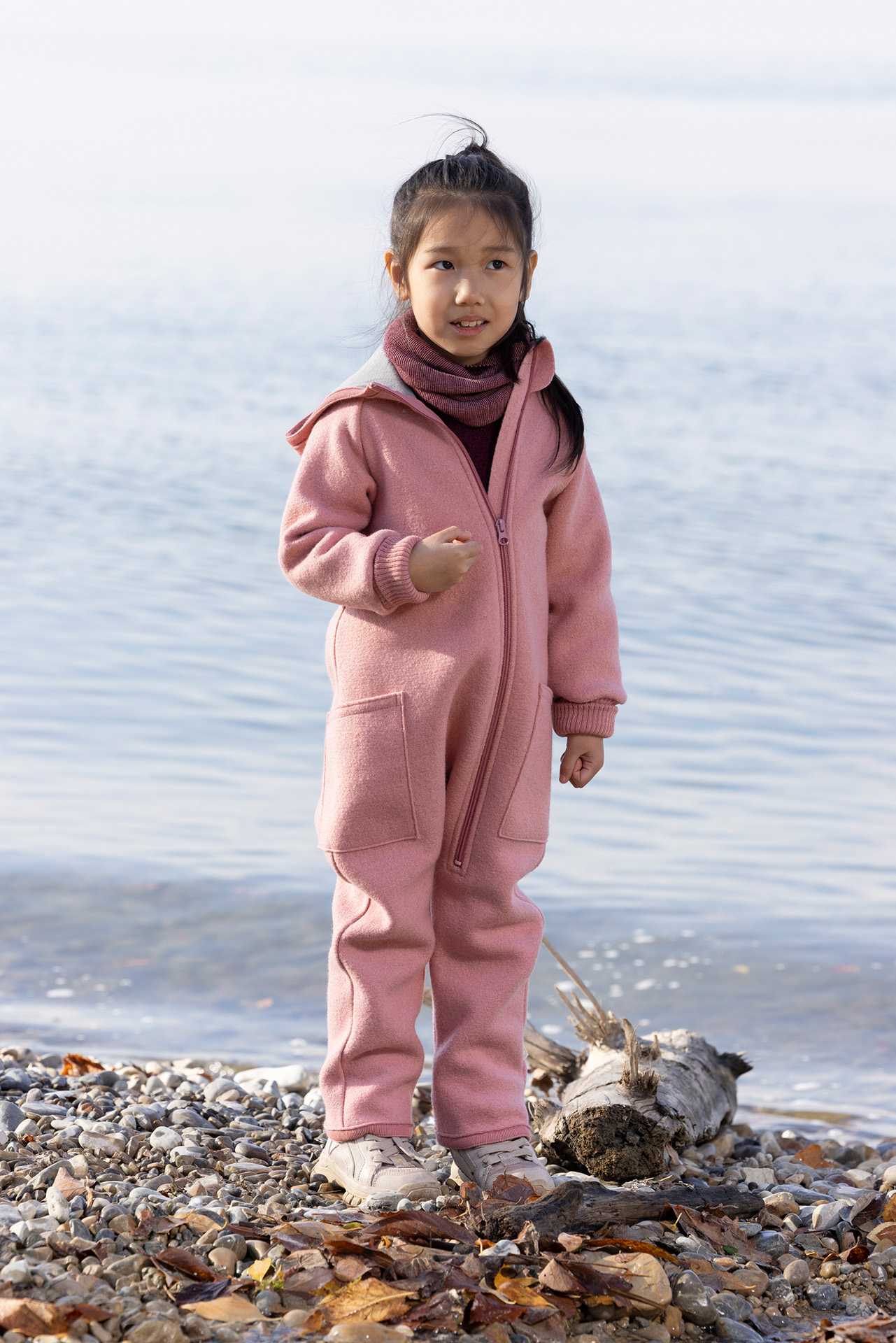 Disana Baby Walk Overall Zip Indigo