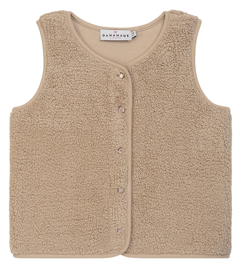 Danamade Girl Weste Jutta Beige